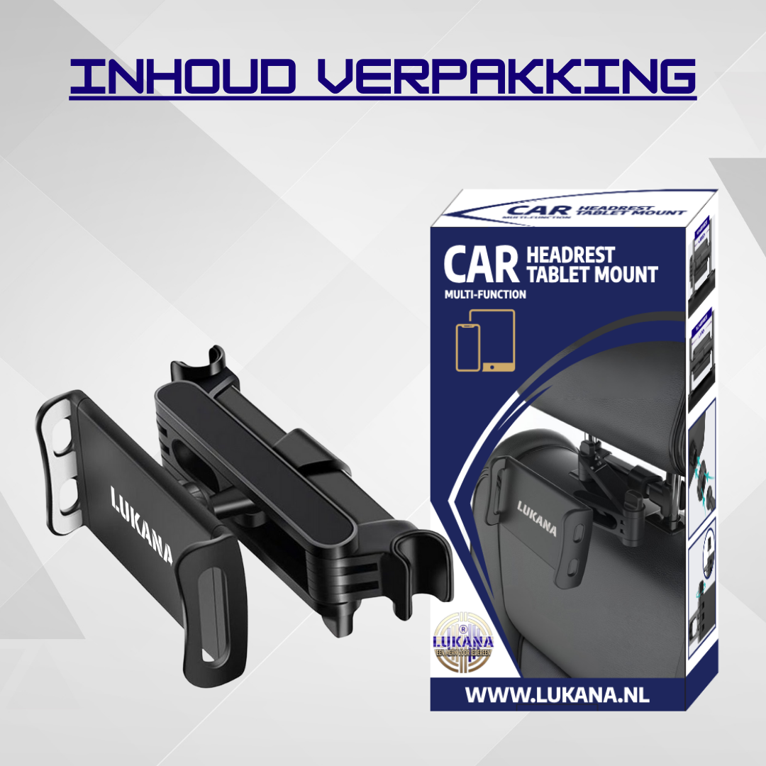 Lukana Tablet houder auto