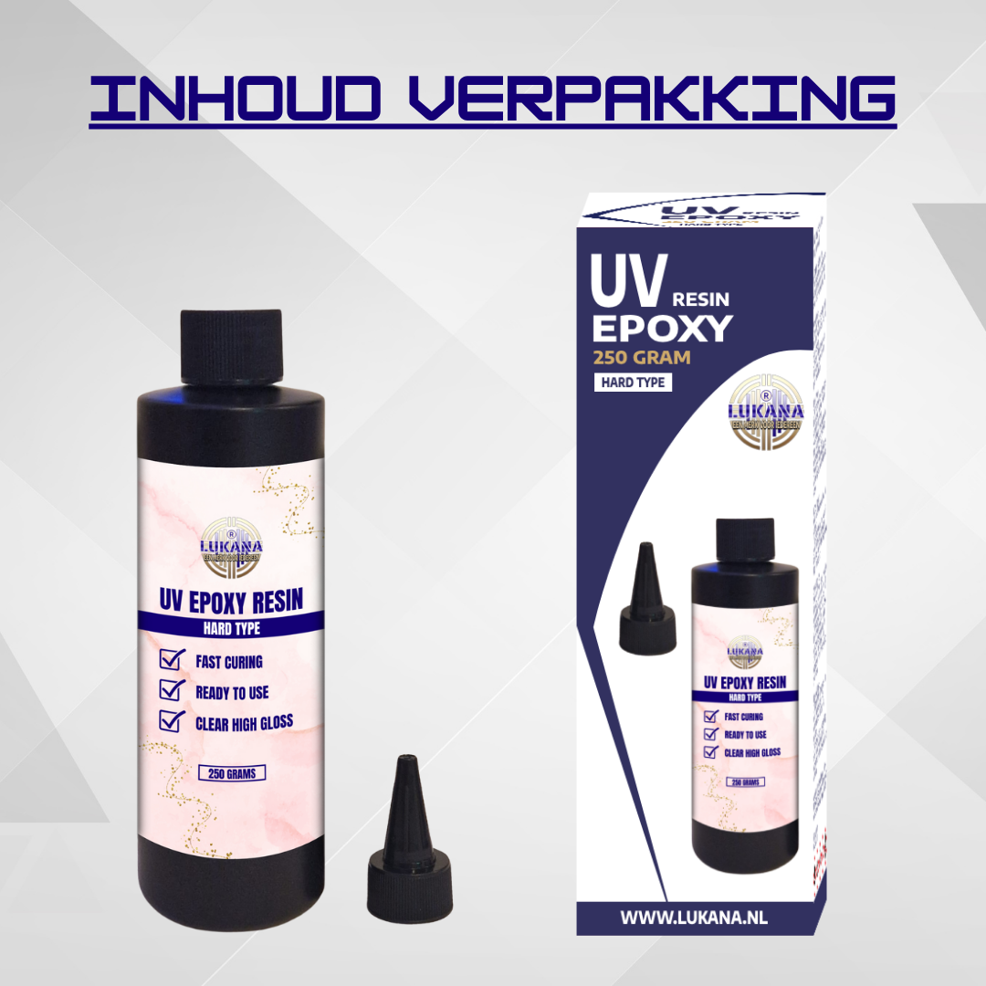 Lukana Epoxy 250gr Inhoud Verpakking